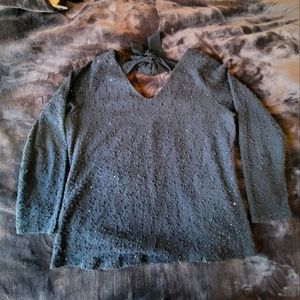 Black 1x JLo sweater